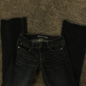 American eagle outfitters boot cut jean size 8